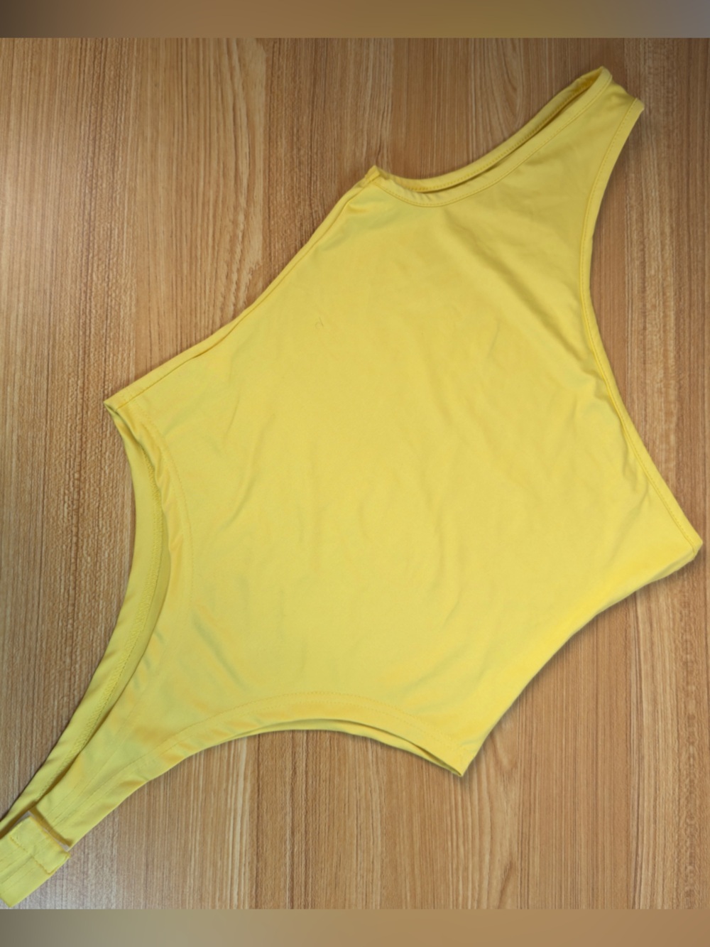 SHEIN Yellow One-Piece Kids Bodysuit